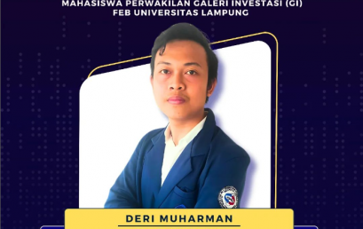 Mahasiswa Bisnis Digital FEB UNILA Meraih juara 4 Duta Pasar Modal Indonesia tingakat nasional