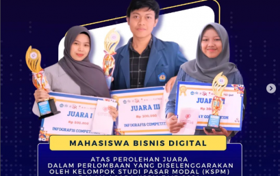 Mahasiwa Bisnis Digital FEB UNILA Raih Juara dalam Perlombaan KSPM