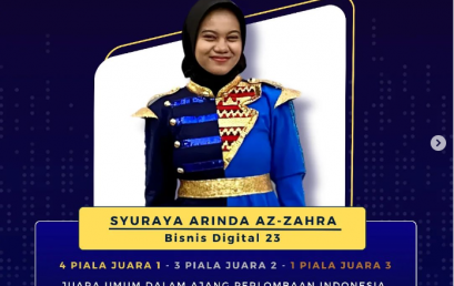 Mahasiwa Bisnis Digital FEB UNILA  Raih Juara Dalam Perlombaan Indonesia Open Marching Band