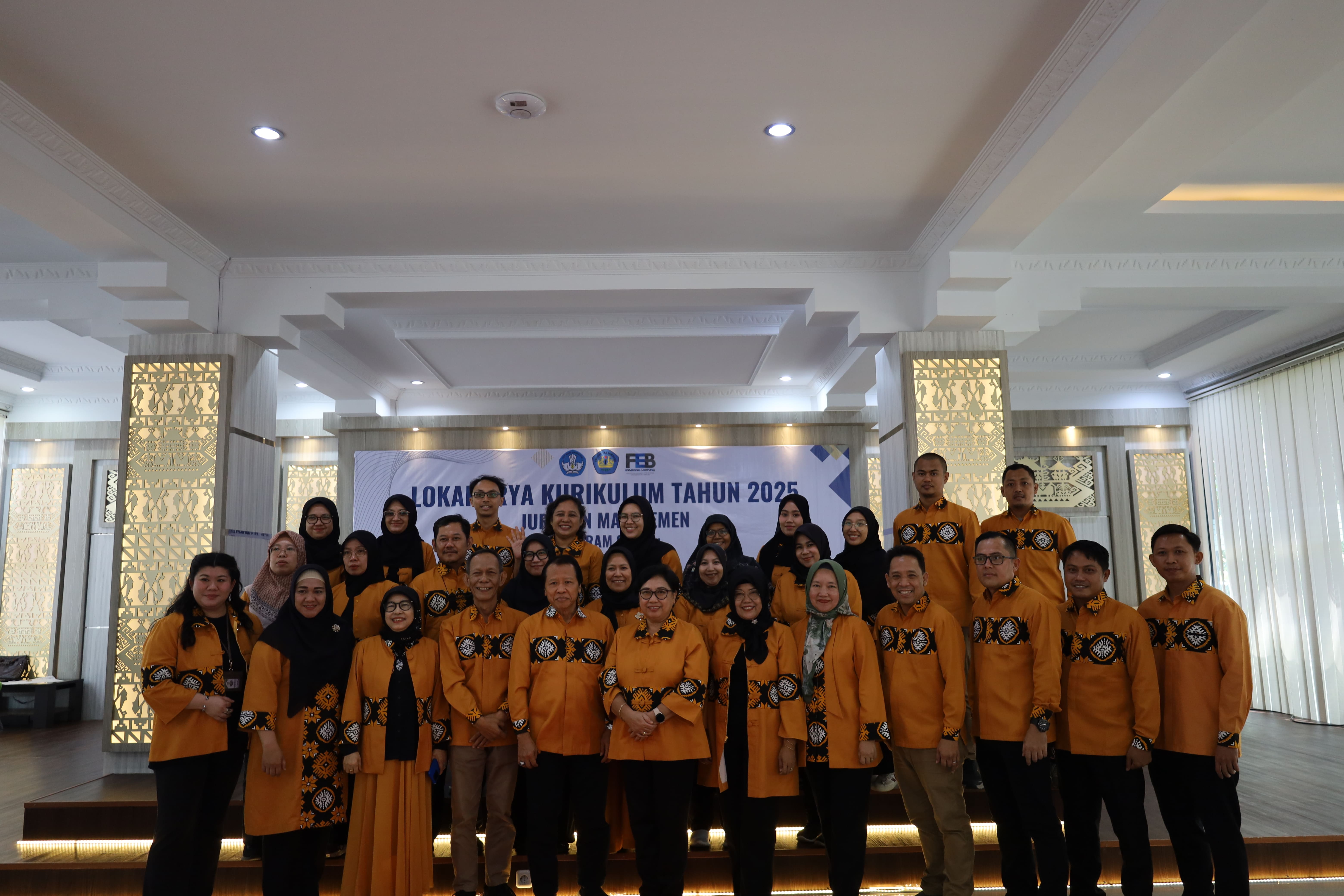 Jurusan Manajemen FEB Unila Gelar Lokakarya Kurikulum 2025 Bersama Stakeholder Industri