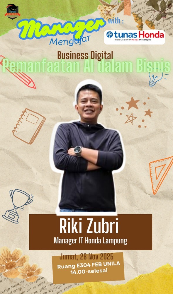 S1 Bisnis Digital Unila Bedah Strategi Implementasi AI